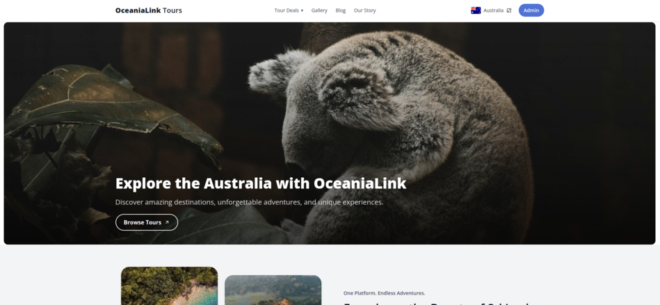 OceaniaLink Tours screenshot 1